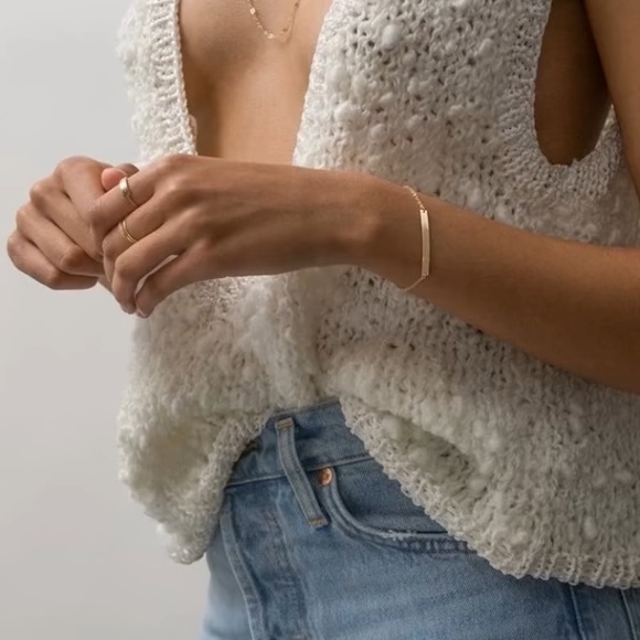 🔵𝟲𝟱%𝗢𝗙𝗙 𝗯𝘂𝗻𝗱𝗹𝗲𝘀 𝟯+🔵 NEW Wide Bar Stainless Steel Bracelet - Picture 5 of 14